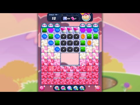 Candy Crush Saga LEVEL 9153 NO BOOSTERS (new version)🐟☑️