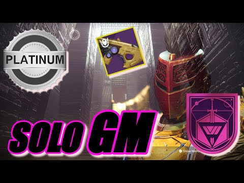 HOW TO Complete Birthplace Of the Vile SOLO Grandmaster Nightfall As A TITAN - Platinum Destiny 2