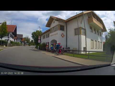 DRIVING IN GERMANY / UFFING 2/2  #fahren #bavaria #deutschland #uffing #road #travel #traffic