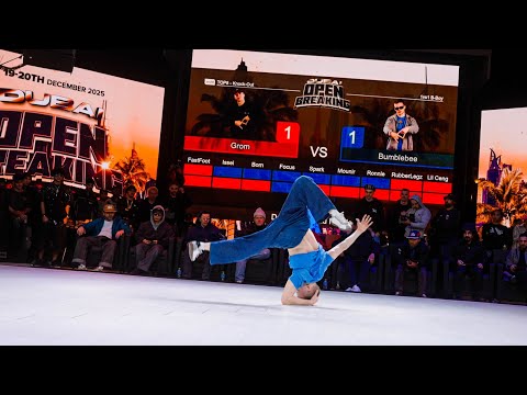 Grom vs Bumblebee [BBOY TOP 8] / Dubai Open Breaking 2025