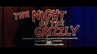 The Night of the Grizzly (1966) Video