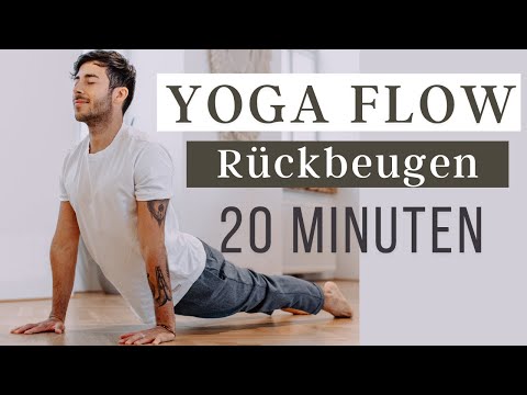 YOGA FLOW I Backbends for Beginners 20 Minutes Vinyasa with Marcel Clementi