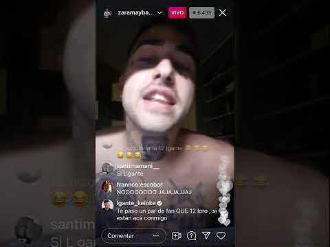 L GANTE VS ZARAMAY EN VIVO INSTAGRAM!!