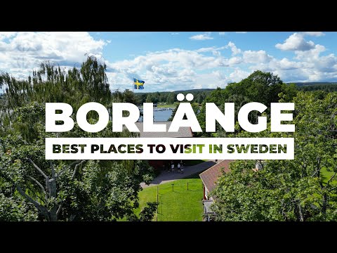 Borlänge | Best Places to Visit in Sweden 4K | Travel to Sweden