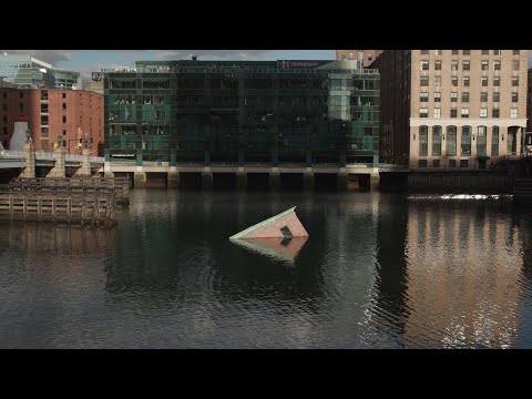 The Story Behind the Floating Building in Boston's Seaport
