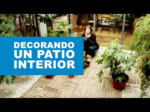 Cómo decorar un patio interior paso a paso
