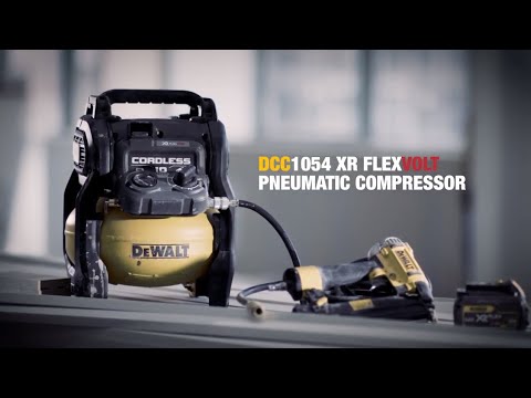 DeWALT DCC1054T2 výkonný akumulátorový kompresor 54 V FLEXVOLT