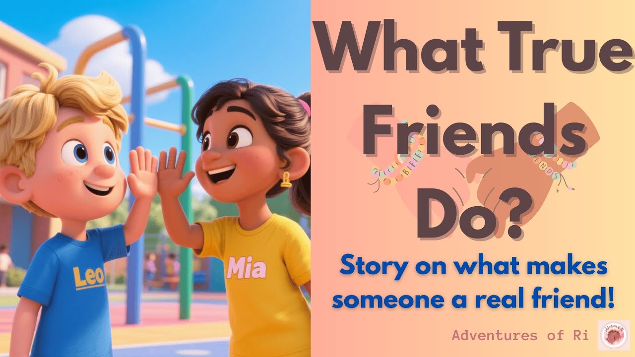 What True Friends Do! Adventures of Ri’s Friendship Story for Kids – Learn About Kindness & Teamwork