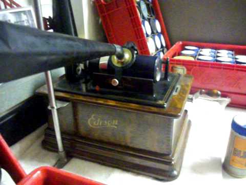 Stars and Stripes Forever Blue Amberol 2104 Edison