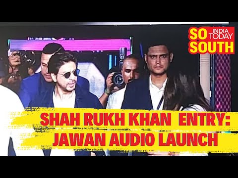 King Khan ShahRukh Entry at the event 🔥❤️ I Jawan Pre Release Event Live  I SoSouth