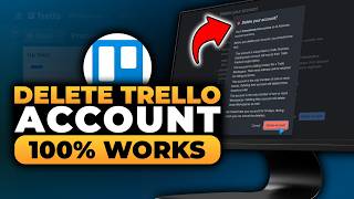 How To Delete Trello Account (FAST & EASY) | 100% WORKS | NO Yapping, To The Point!