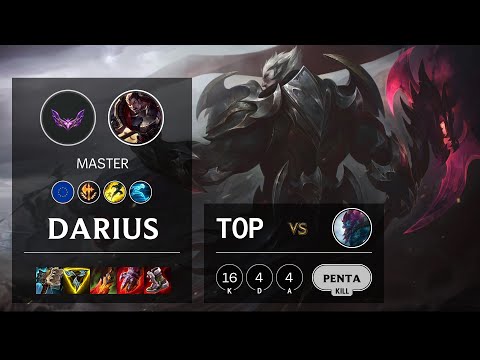 Darius Top vs Trundle - EUW Master Patch 12.5