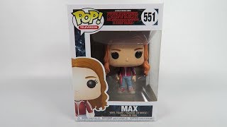 Funko Pop Vinyl Stranger Things Max Unboxing