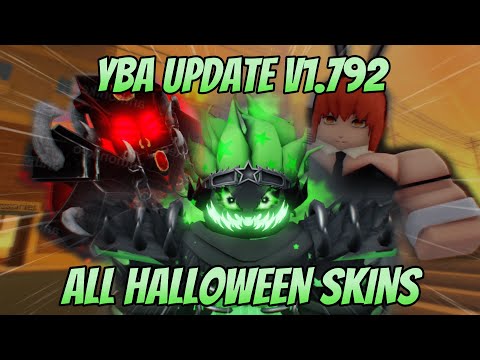 ALL HALLOWEEN SKINS In The YBA V1.792 Update