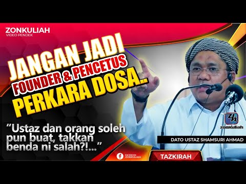 TAZKIRAH : Dosa Founder Puja Berhala Di Mekah - Ustaz Shamsuri Ahmad