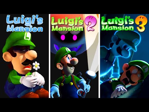 Luigi's Mansion Trilogy - Creepy Moments & Jumpscares