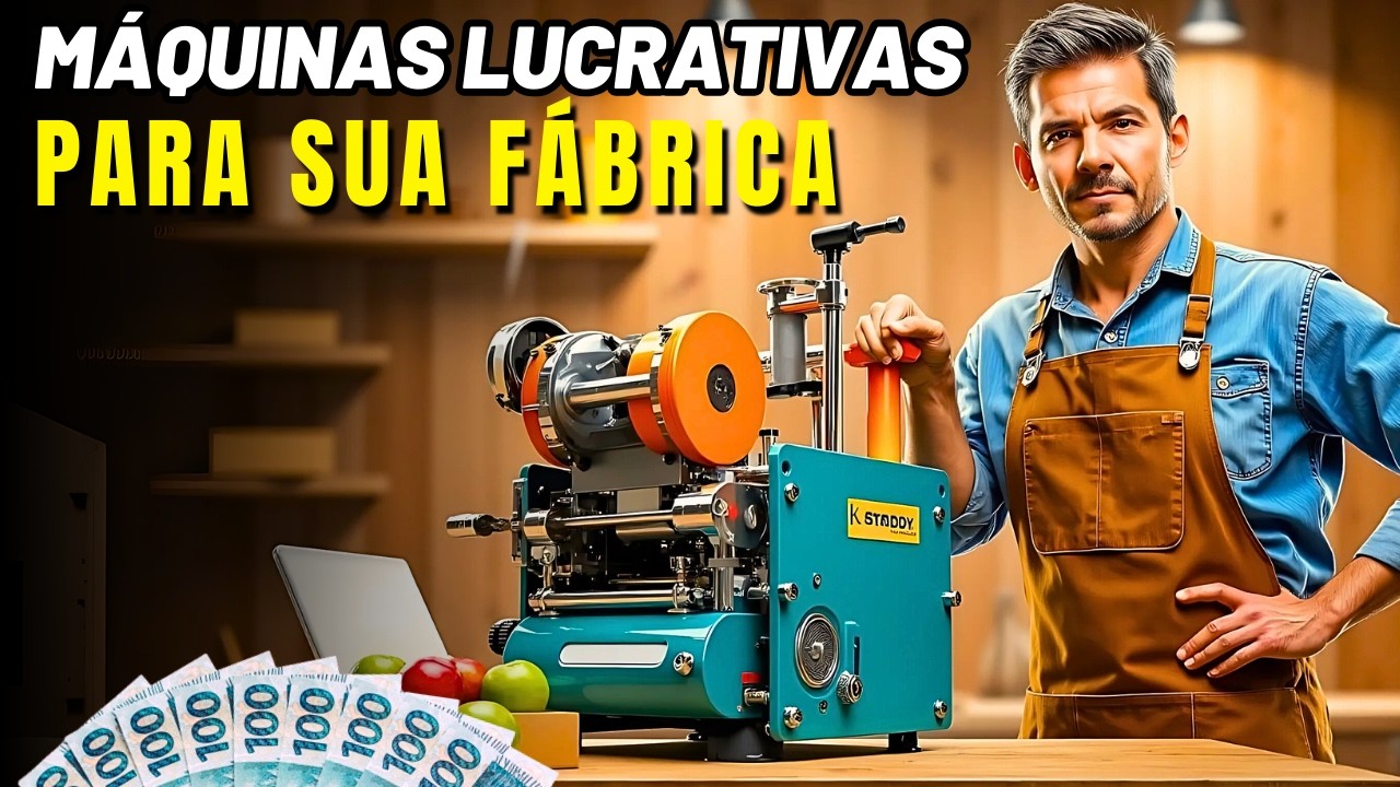 18 Máquinas para INICIAR sua MINI FÁBRICA - Negócios Lucrativos na Garagem