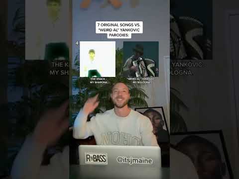 Original Songs Vs. “Weird Al” Yankovic Parody Versions #shorts #weirdalyankovic #parody #funny