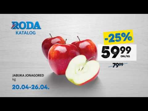 Novi RODA katalog 20. - 26.04.2017.