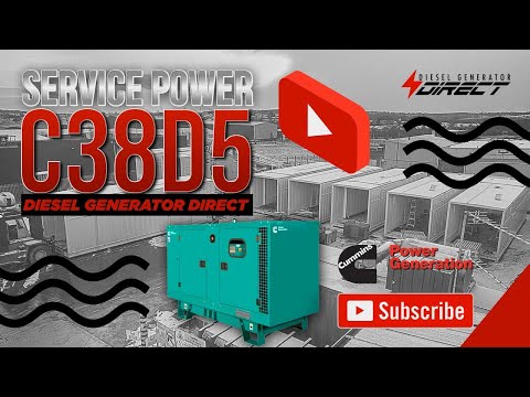 Service Power Silent Cummins Generator Delivery