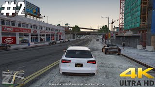 GTA V Story Mode With Realistic Graphics - Repossession - PC 4K