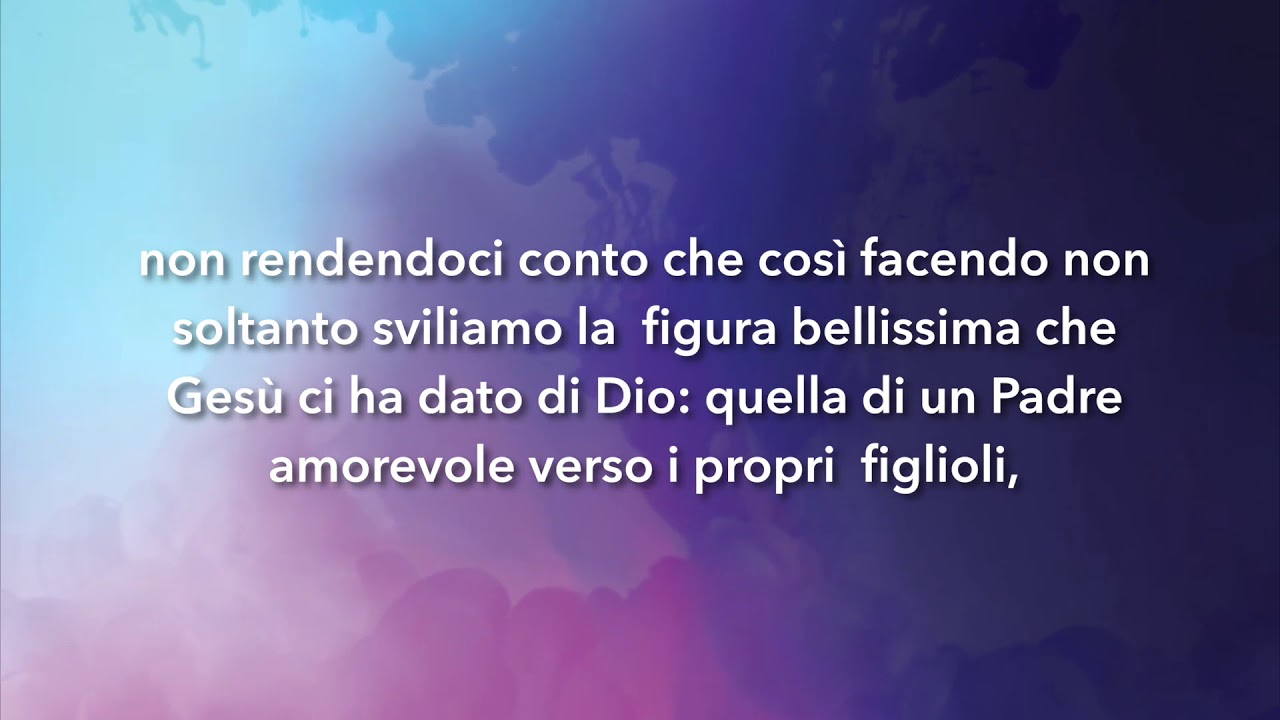 Meditazione Calendario "Parole di Vita" del 19 giugno 2019