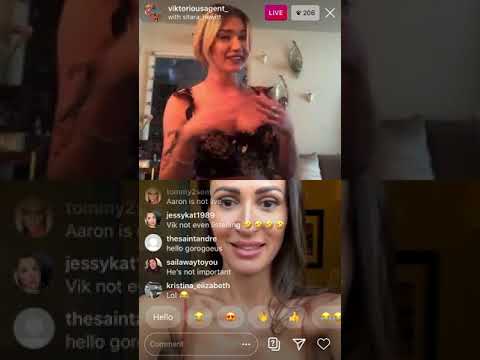 Viktoria goes live selling Oils?! The comments are killer and triggers for sure