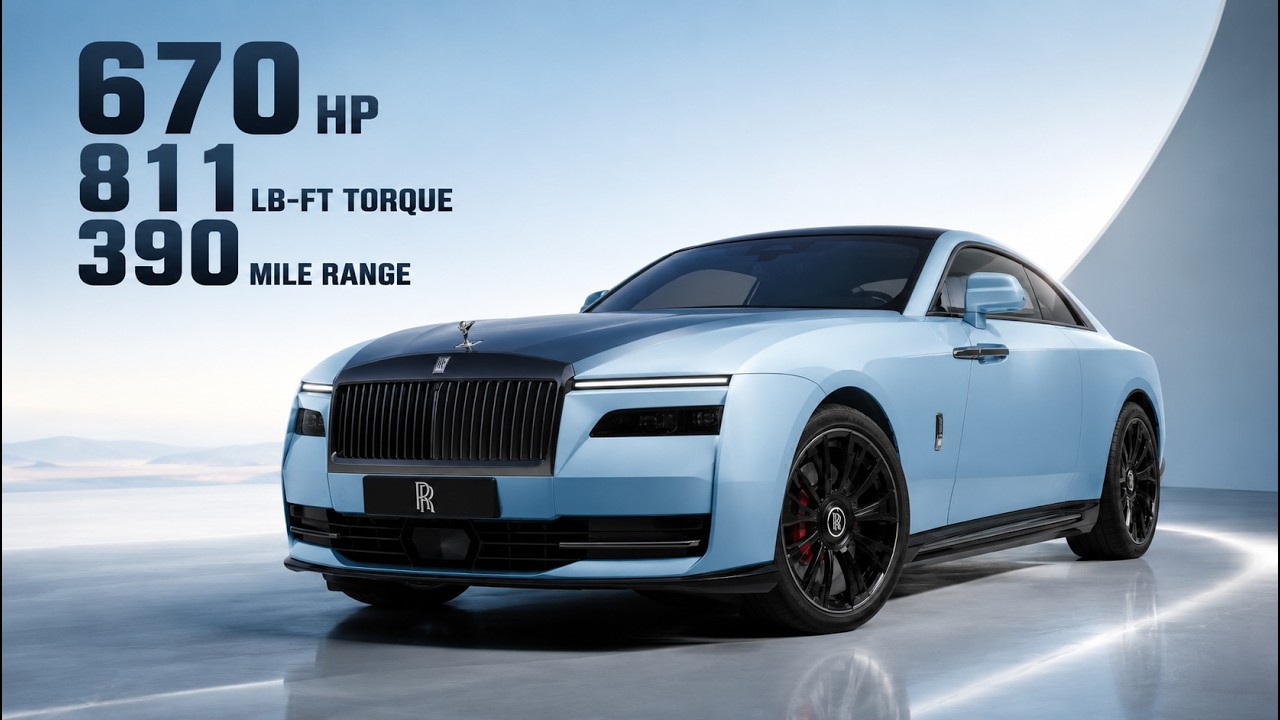 2027 Rolls Royce Spectre Series II Is More Powerful Than Ever