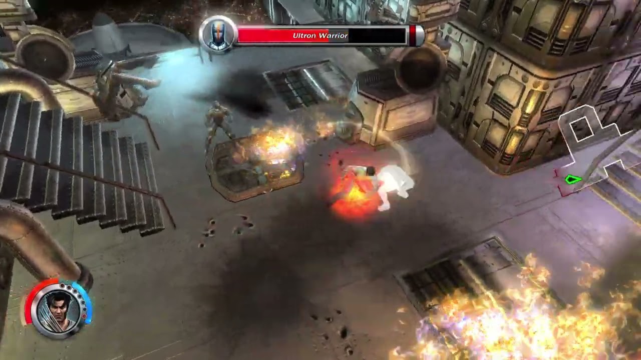 Marvel Ultimate Alliance: Wolverine gameplay