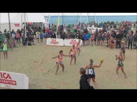 Åhus Beachhandboll 2017 Uppsala HK 1 - Kärra HF 2