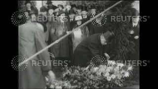 1920 Re-interment of Burns' Highland Mary
