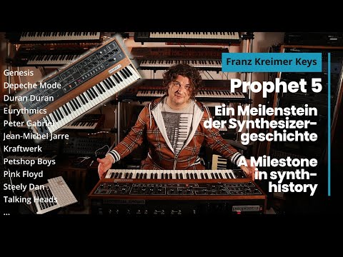 Sequential Prophet-5 61-Key 5-Voice Polyphonic Synthesizer 2020 - Present - Black with Wood Sides image 4