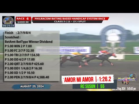 2024 August 25 | R06 - AMOR MI AMOR (2) [1:26.2]