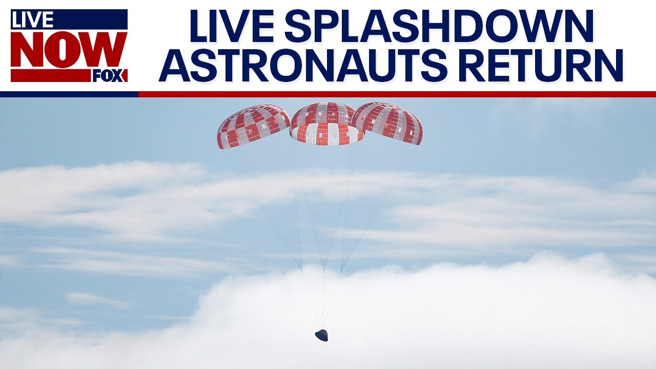 LIVE NOW: NASA press conference, astronauts return to Earth, SpaceX Crew-9 splashdown