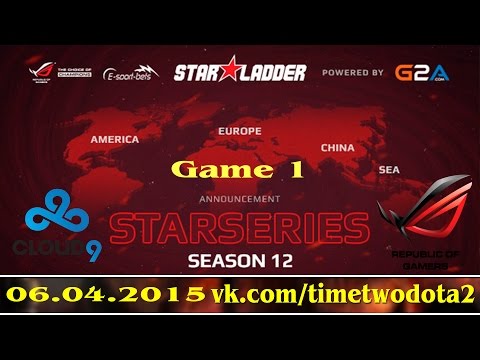 Cloud9 vs ASUS.Polar #1 (bo3) (Ru) | SLTV Season 12 EU  (06.04.2015)
