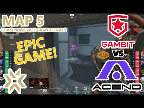 Gambit Esports VS ACEND Map 5 - Highlights - VALORANT Champions 2021 GRAND FINALS
