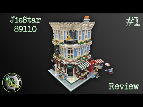 Review | Aufbau - Teil 1 | JieStar 89110 - "Music Club" / "The Queen Bricktoria" | UHD | 4K
