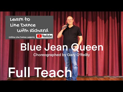 IMPROVER LINE DANCE LESSON 131 - Blue Jean Queen - Part 1 - Full Teach