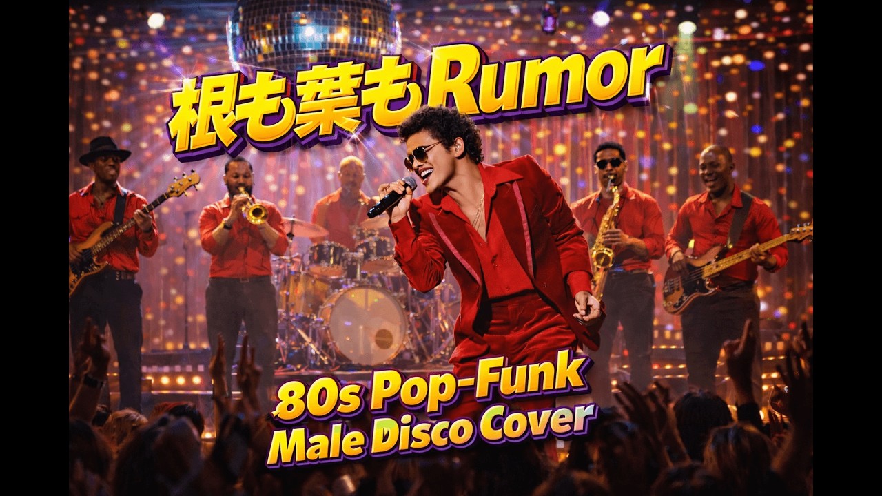 AKB48 「根も葉もRumor」 80s Pop Funk / Male Disco Cover