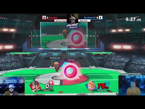 PURE Smash #156 Winners Finals - Peridot (Dr. Mario) vs. Sockem16 (Lucas)