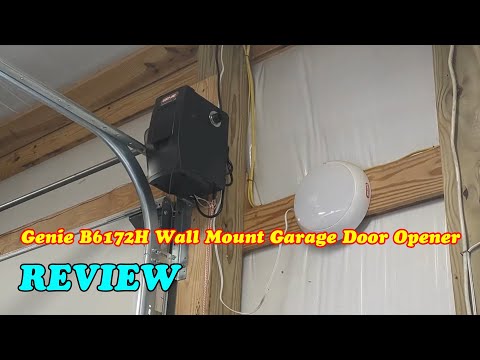Genie B6172H Wall Mount Garage Door Opener Review | Smart & Space-Saving Design
