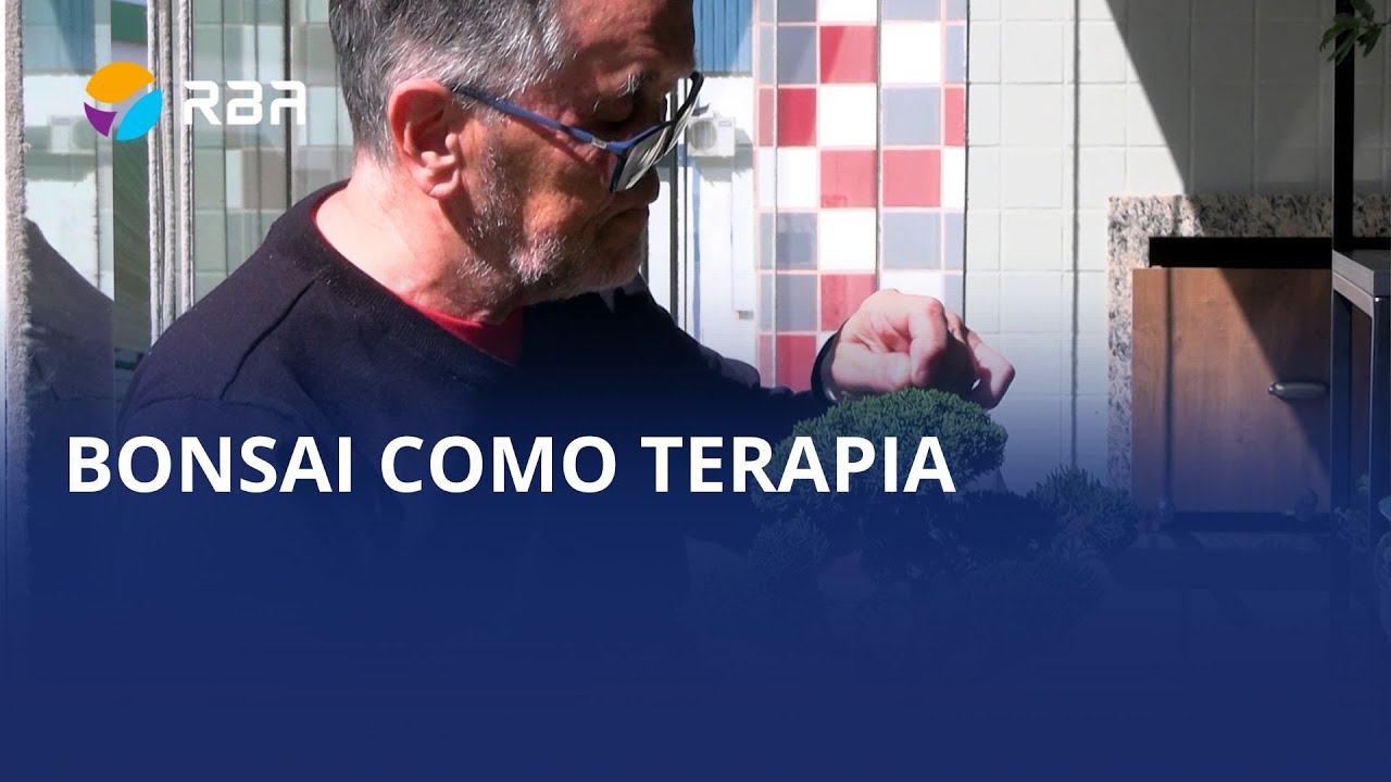 Cultivo de bonsai ajuda “Gringo”, ex-RBA, no processo pós-câncer