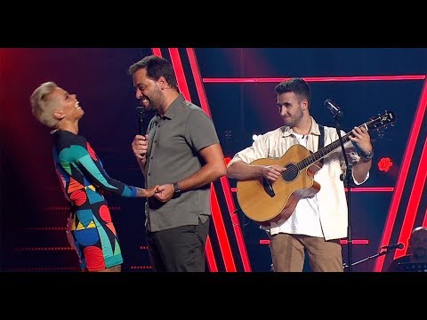 António Zambujo and Aurea dance | The Voice Portugal