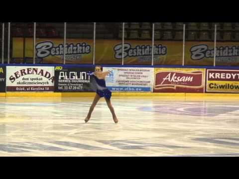 8 Tatiana Kasprzyk   SP solistki junior ml b   II el do OOM   Oswiecim 2014