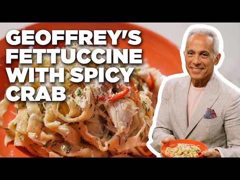 Geoffrey Zakarian's Fresh Fettuccine with Spicy Crab...