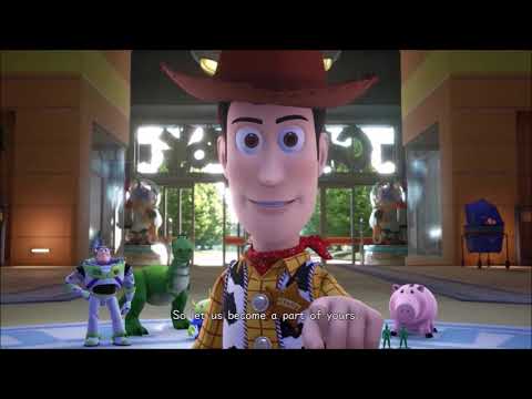 Kingdom Hearts 3 Sora Donald And Goofy Say Good Bye To Woody Buzz And Ham And Rex Cutscene