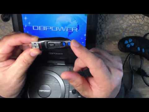 7 5'' Tragbarer DVD Player, mit USB Stick ,Spiele spielen , Musik hören ,Bilder gucken oder einen Fi