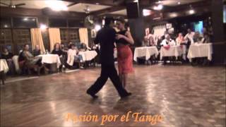 Video thumbnail for MAGDALENA GUTIERREZ y GERMAN BALLEJO Bailando el Tango Y SIEMPRE IGUAL en MILONGA CARICIAS
