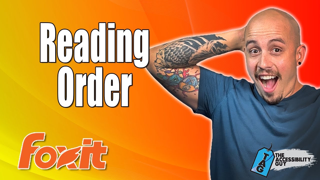How to Set the Reading Order of a PDF Using Foxit PDF Editor