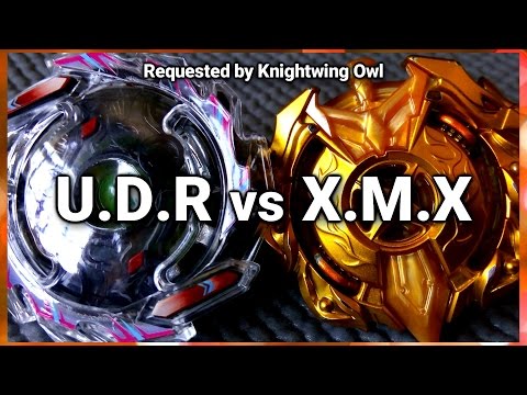 Unicorn .D.R vs Xcalibur .M.X - BATALHA BEYBLADE BURST! ベイブレードバースト